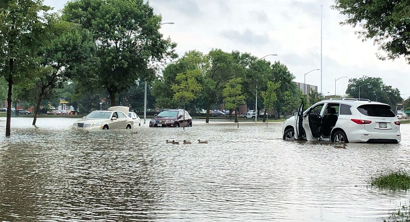 Flooding in Middleton